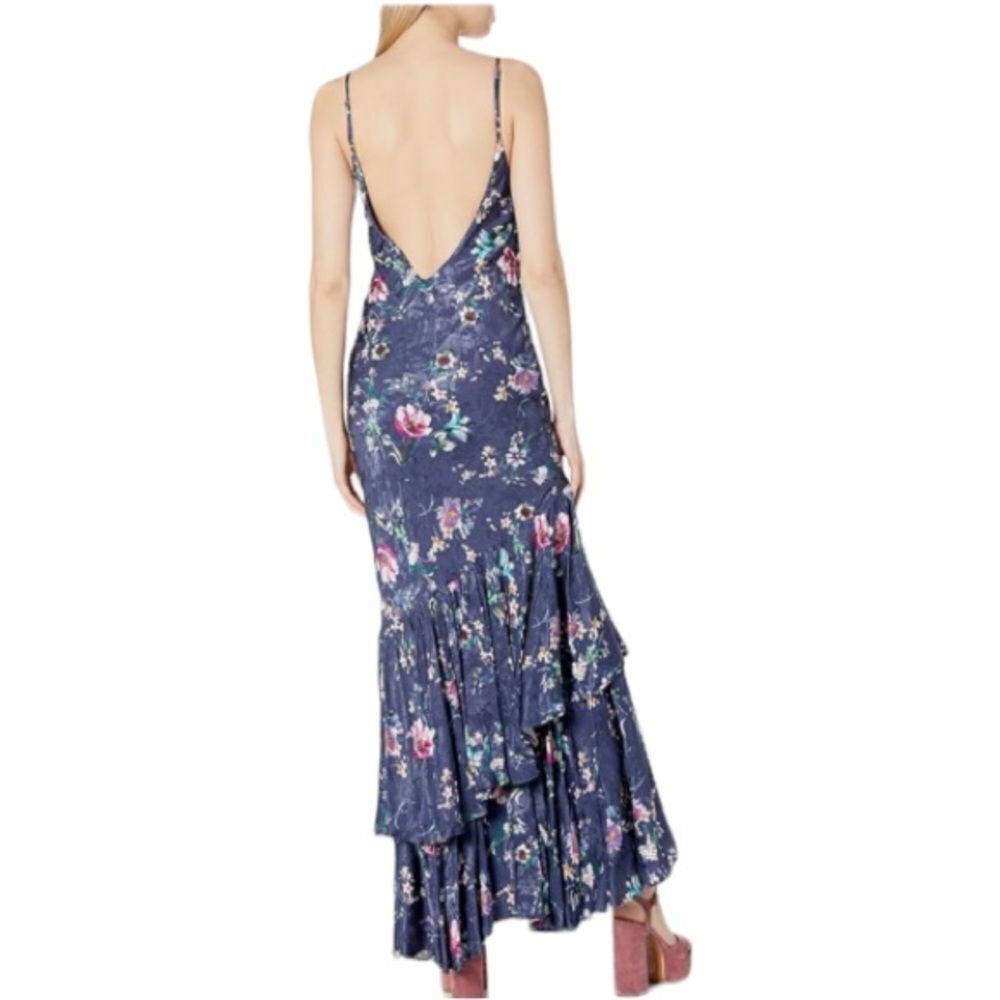 House of Harlow 1960 X REVOLVE Tania Slip Dress in Navy Floral Multi Navy Floral - Picture 3 of 15